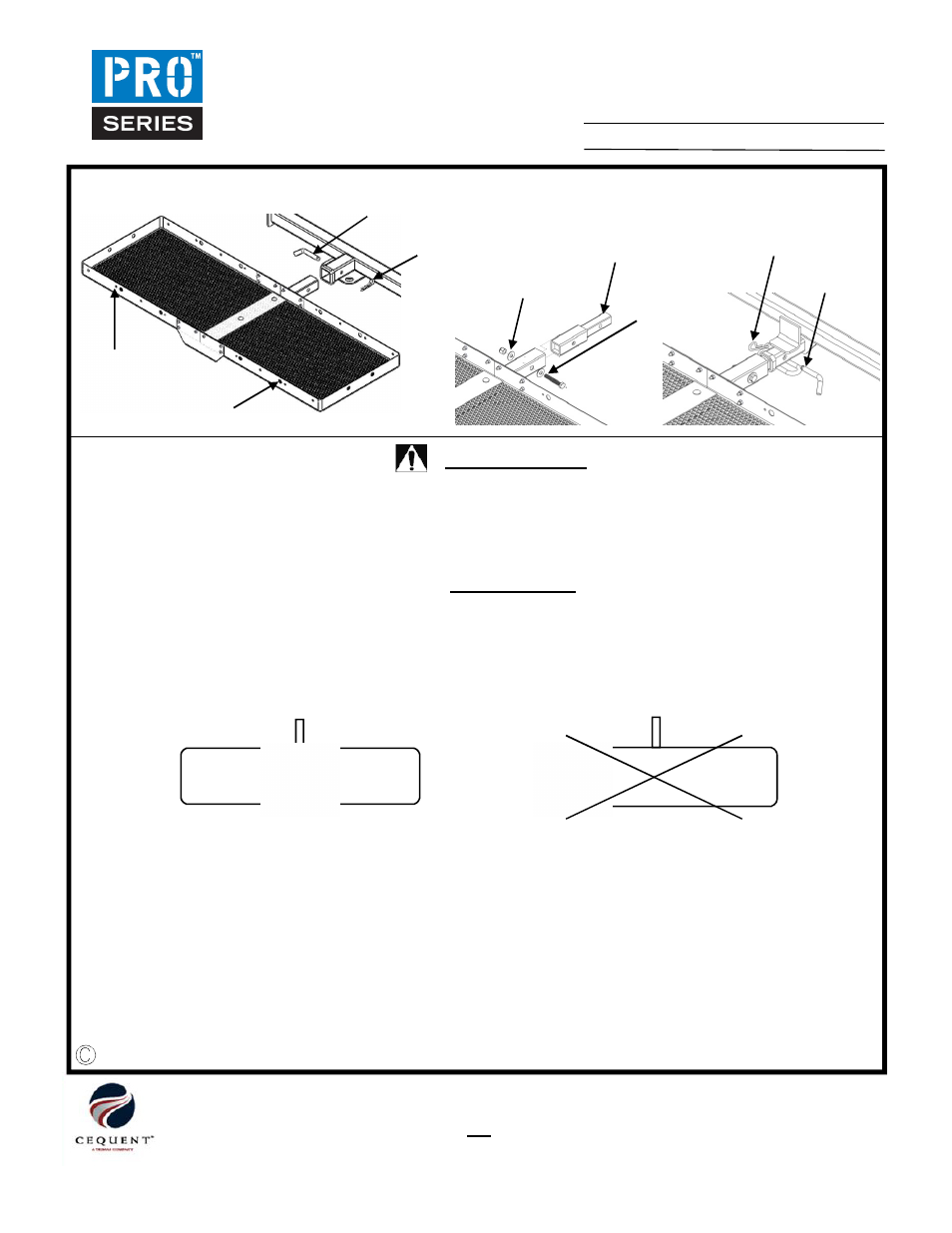 Item: description, Advertencia, Precaución | Draw-Tite 1040300 CARGO CARRIER - ECONOMY User Manual | Page 4 / 6