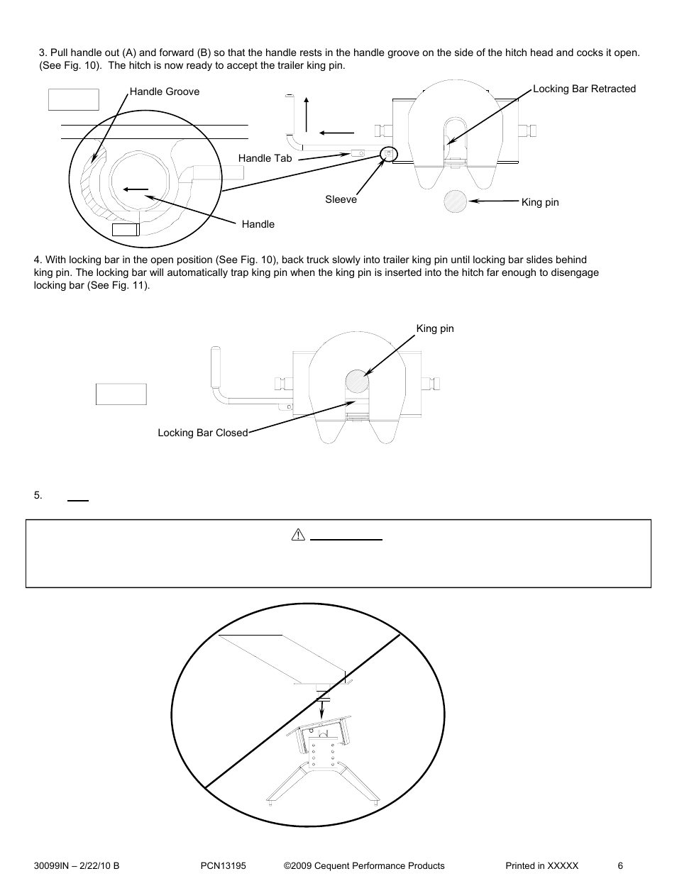 Warning | Pro Series 30099 15K FIFTH WHEEL User Manual | Page 6 / 33