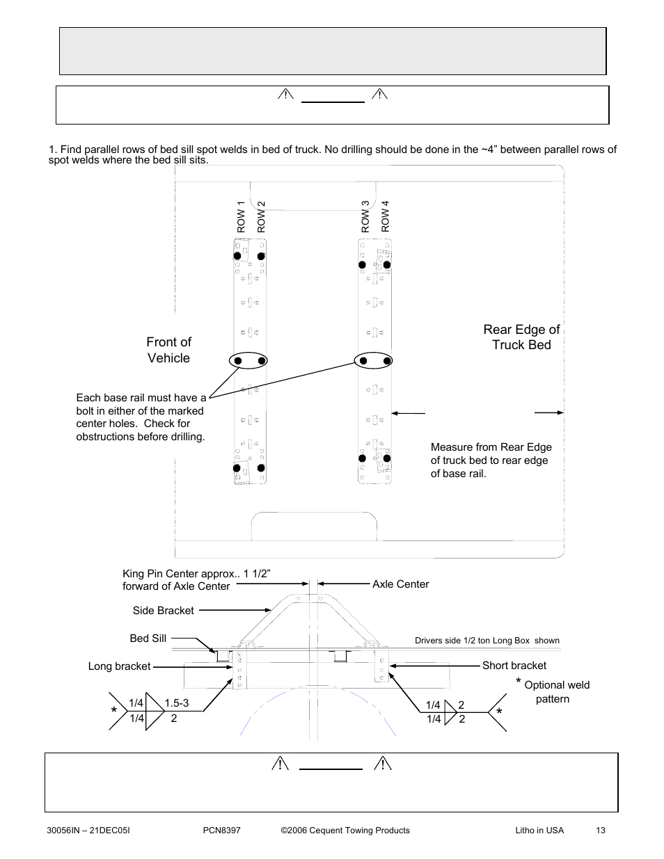 Pro Series 7168 15K FIFTH WHEEL User Manual | Page 13 / 25