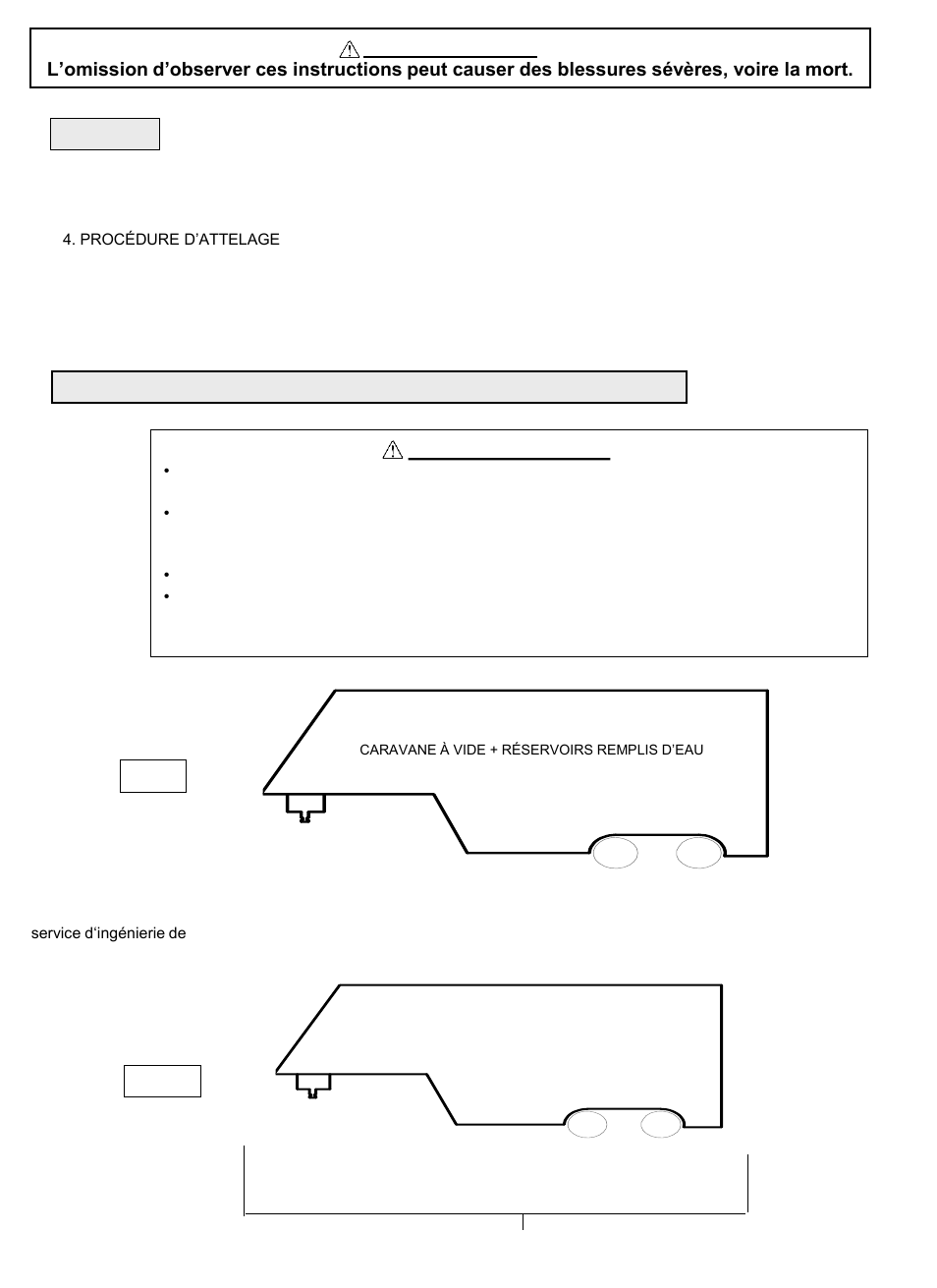 Avertissements | Pro Series 30854 16K FIFTH WHEEL User Manual | Page 12 / 30
