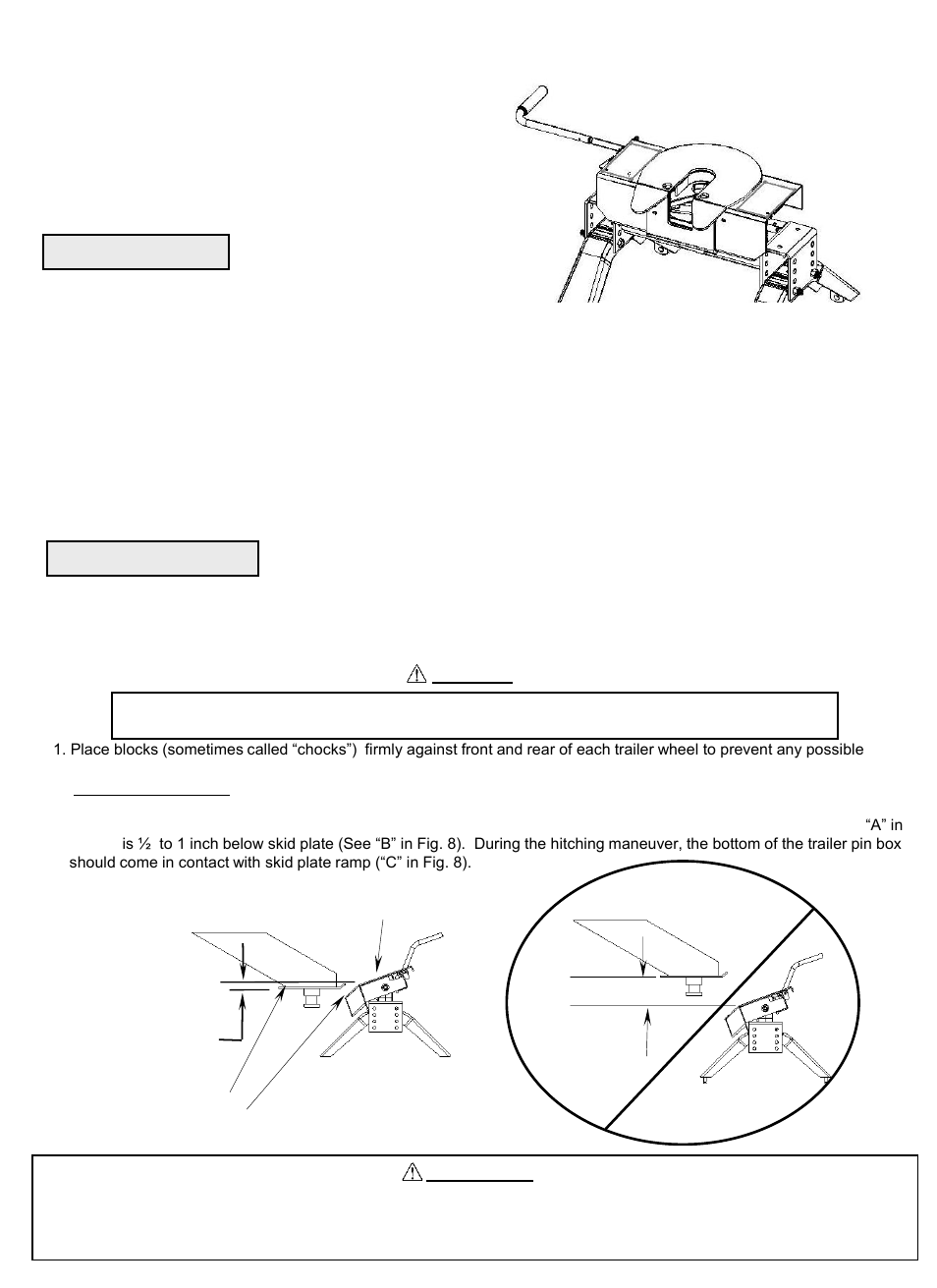 Warning | Pro Series 30854 16K FIFTH WHEEL User Manual | Page 5 / 30