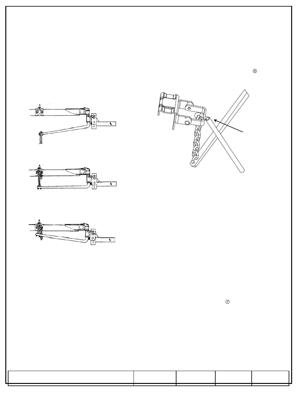 Fig. 8, Instrucciones de instalación, Fig. 5 fig. 6 fig. 7 | Pro Series 49583 ROUND BAR WD User Manual | Page 10 / 18