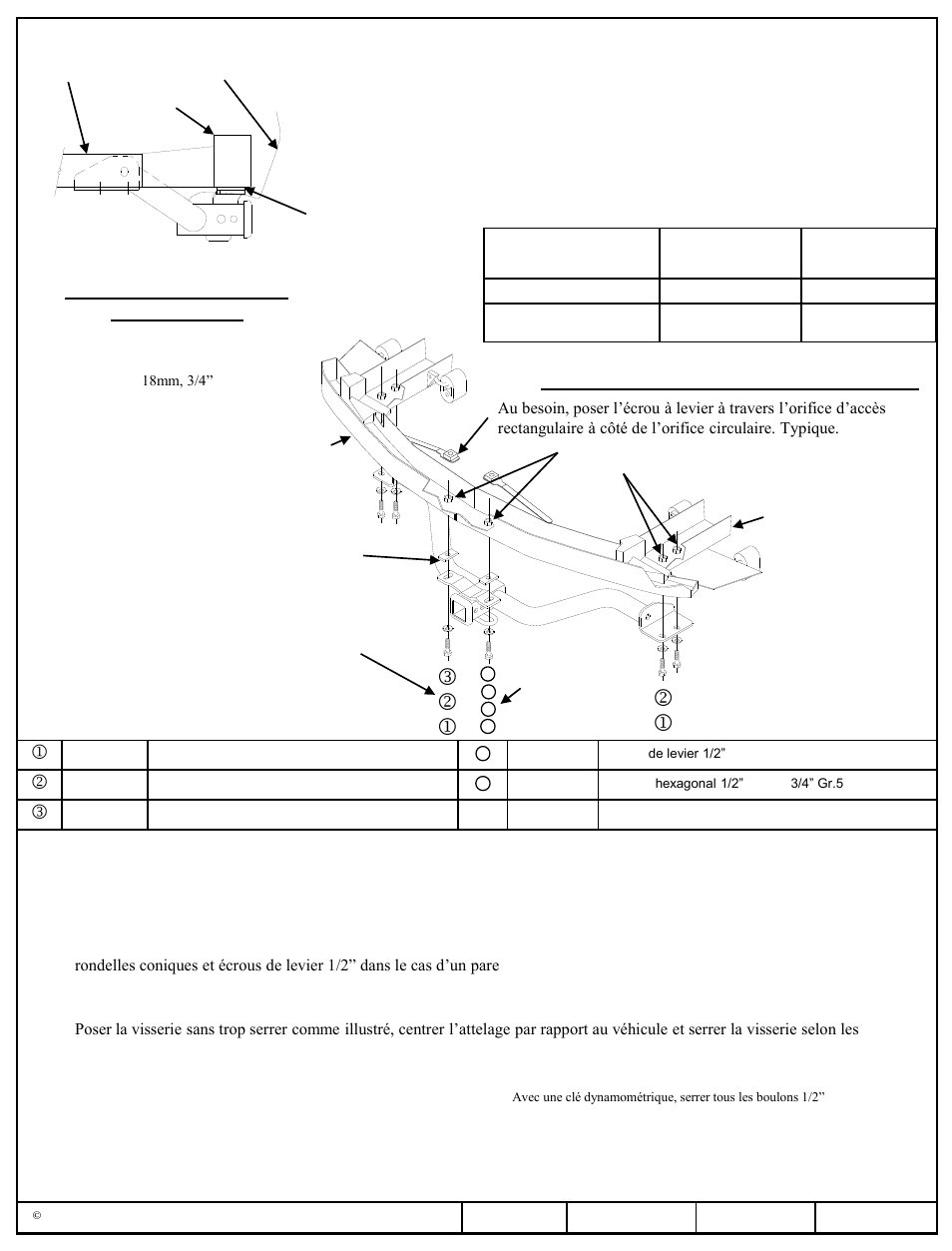 Instrucciones de instalación, L k j, Números de partes | No se muestra el escape | Pro Series 97083 51 Receiver User Manual | Page 3 / 3