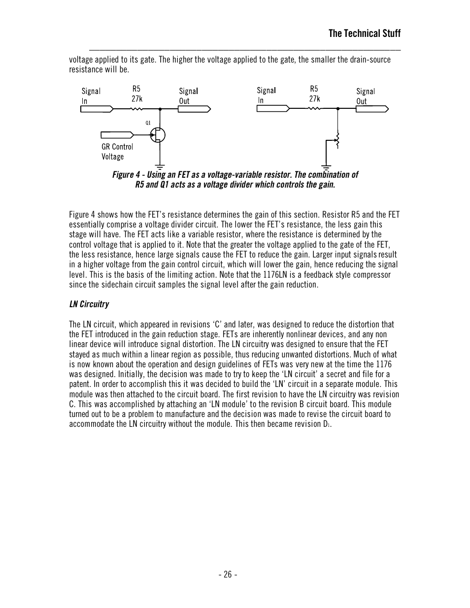 The technical stuff | Universal Audio 1176AE User Manual | Page 31 / 39