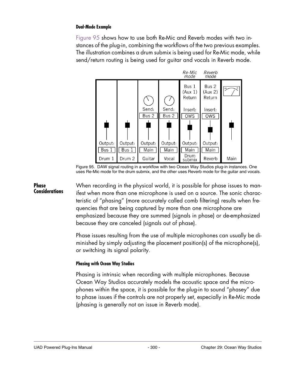 Phase considerations, Multaneously. for details, see | Universal Audio UAD Plug-Ins ver.7.5 User Manual | Page 300 / 512