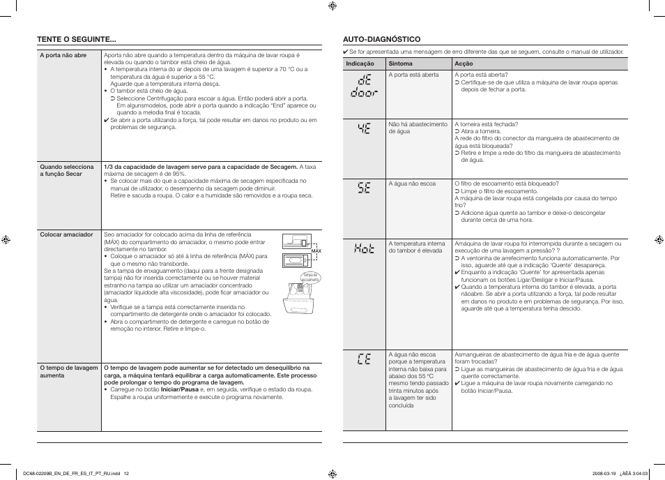 Samsung WF8592FFC Diamond User Manual | Page 12 / 14