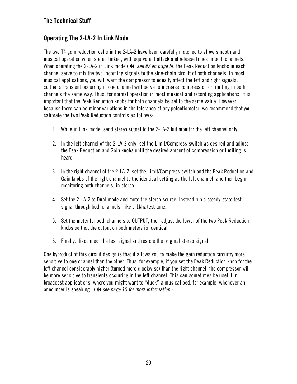 Universal Audio 2-LA-2 Twin T4 User Manual | Page 24 / 35