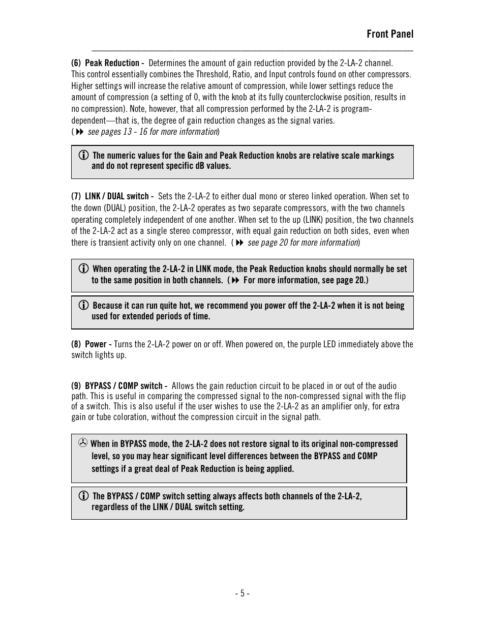 Universal Audio 2-LA-2 Twin T4 User Manual | Page 9 / 35