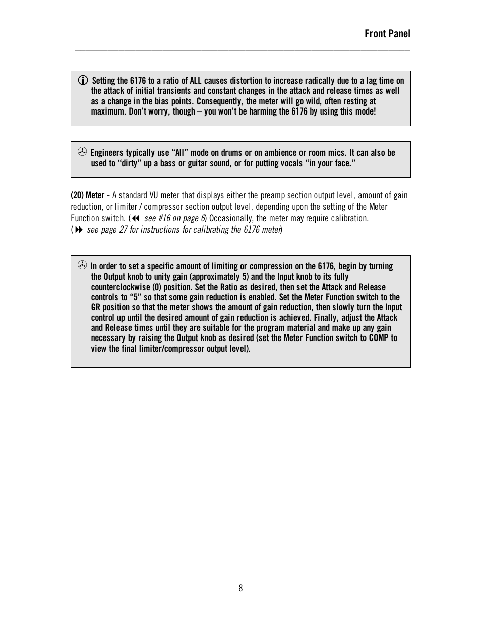 Universal Audio 6176 Channel Strip User Manual | Page 13 / 46