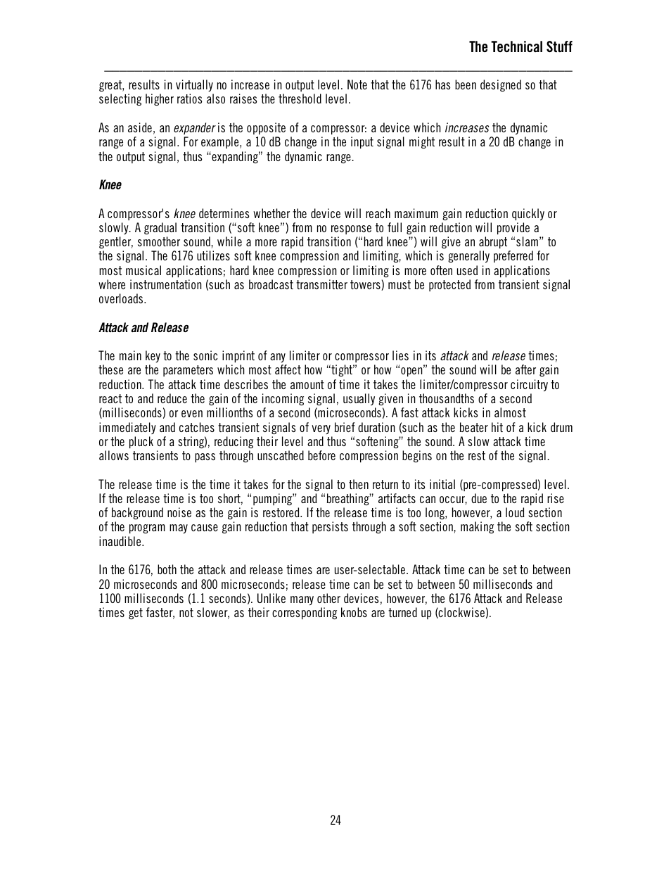 Universal Audio 6176 Channel Strip User Manual | Page 29 / 46