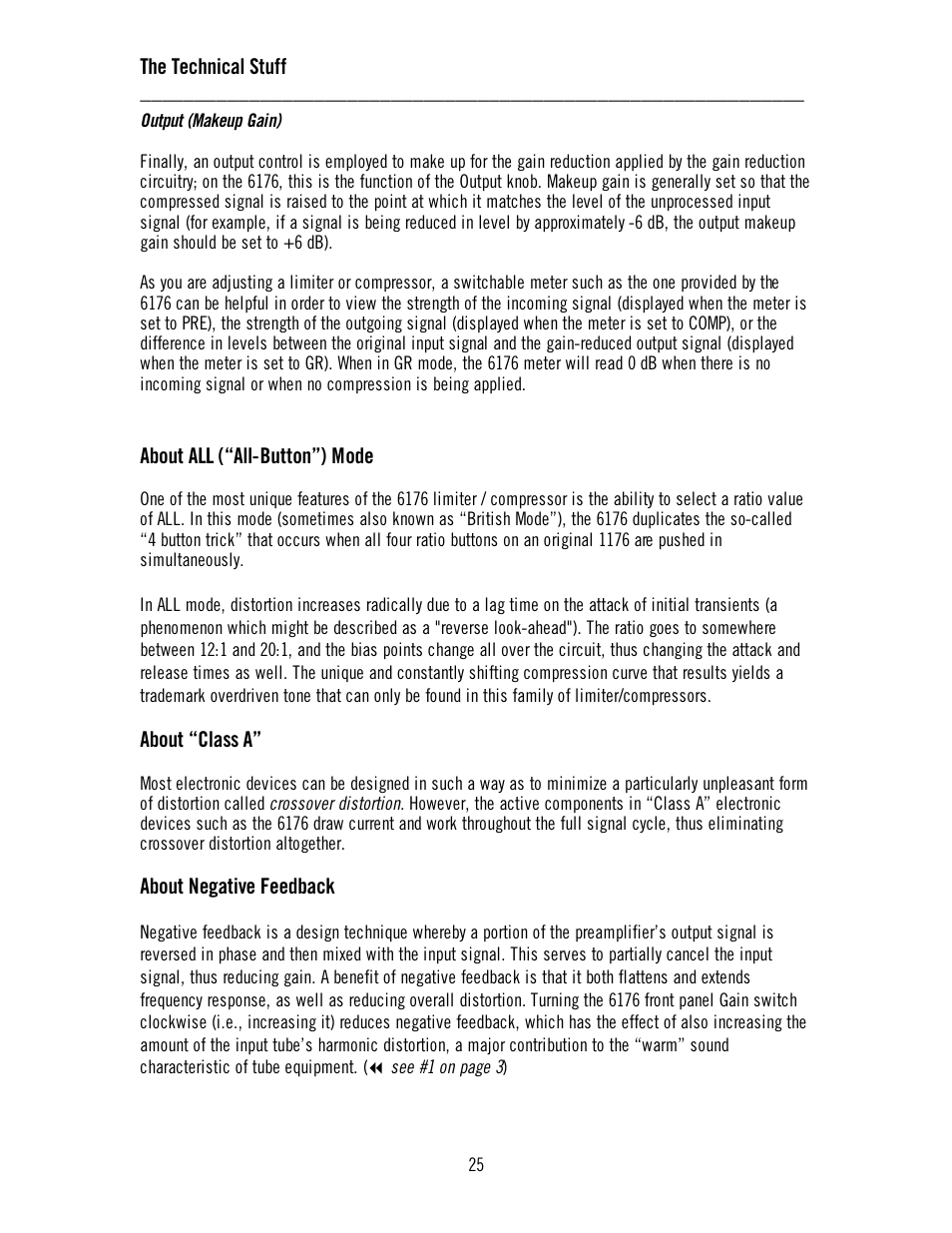 Universal Audio 6176 Channel Strip User Manual | Page 30 / 46