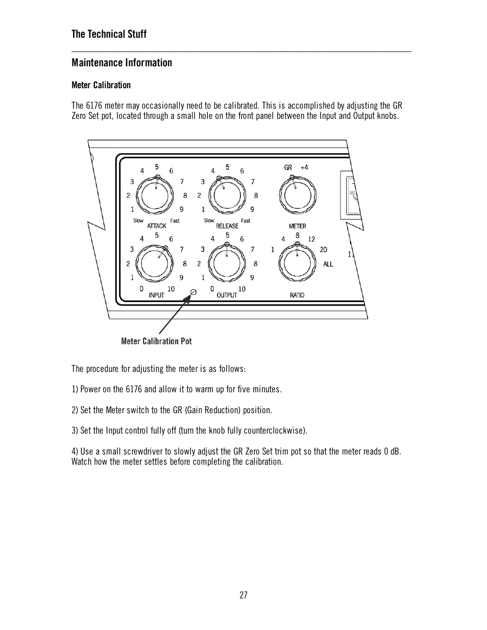 Universal Audio 6176 Channel Strip User Manual | Page 32 / 46