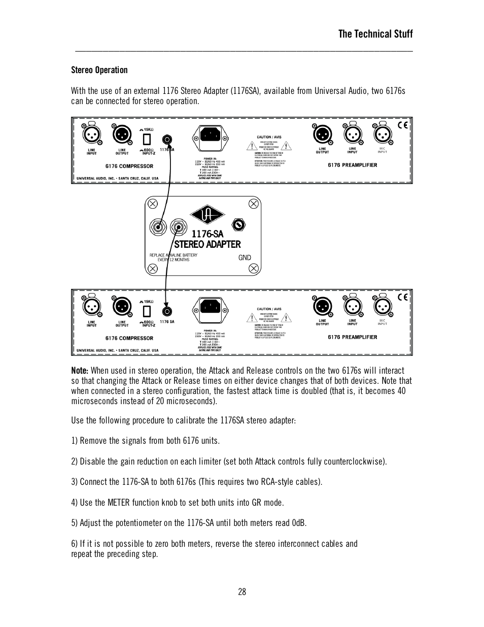 Universal Audio 6176 Channel Strip User Manual | Page 33 / 46