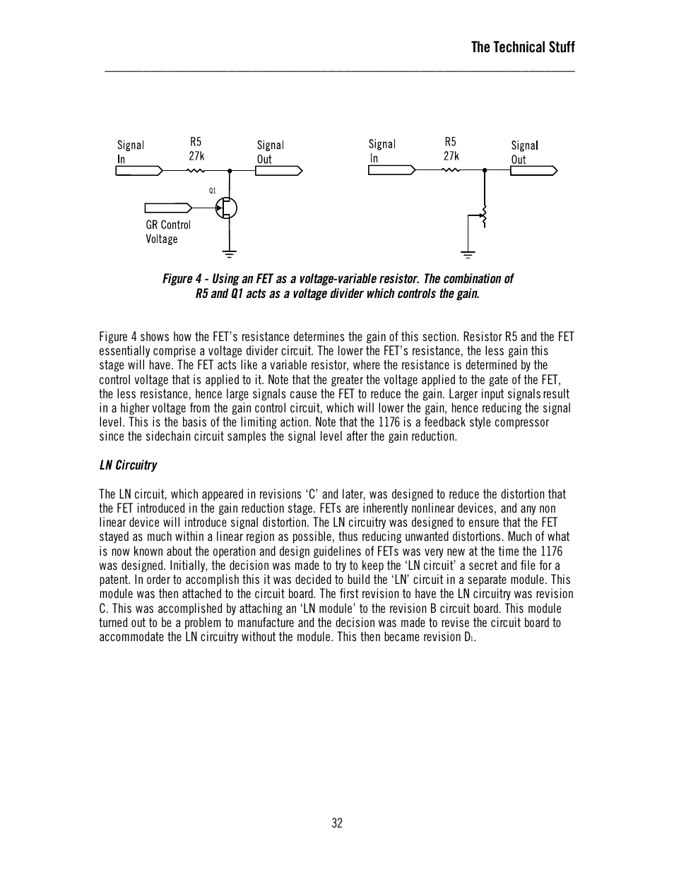 The technical stuff | Universal Audio 6176 Channel Strip User Manual | Page 37 / 46