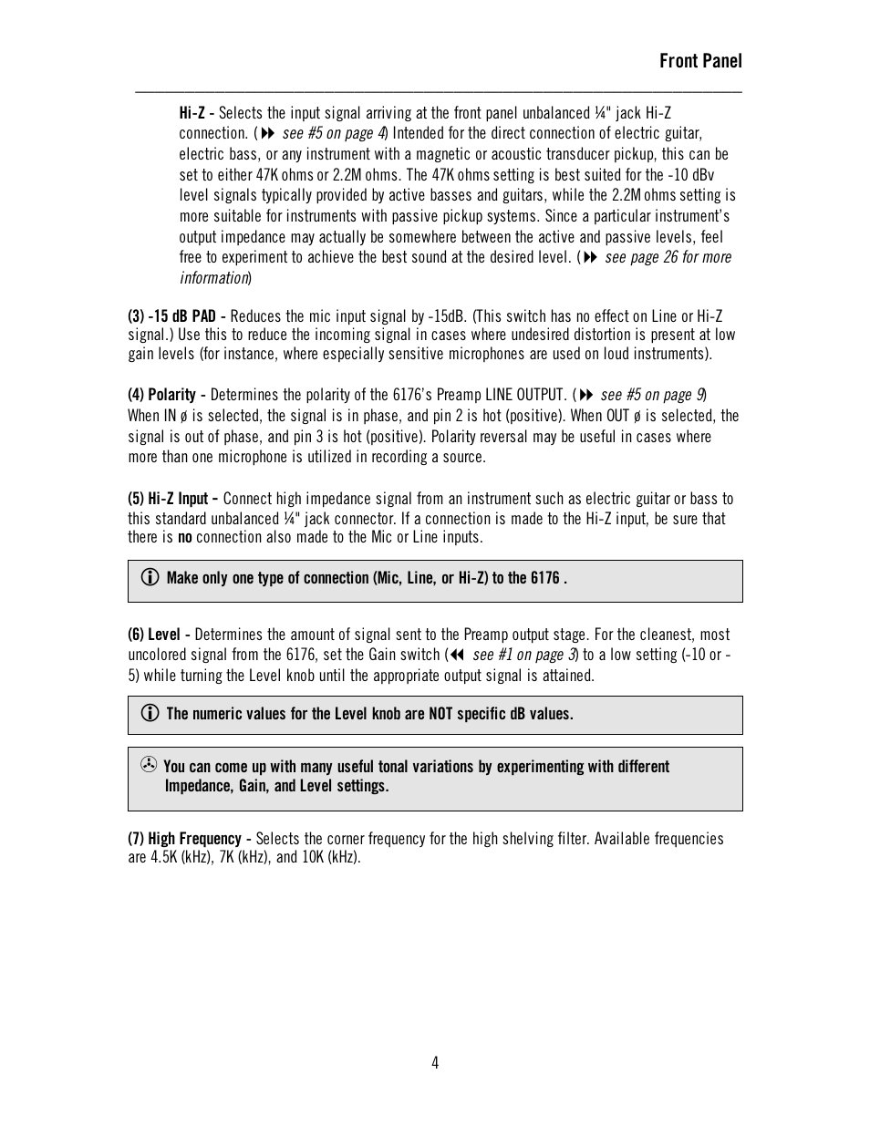 Universal Audio 6176 Channel Strip User Manual | Page 9 / 46