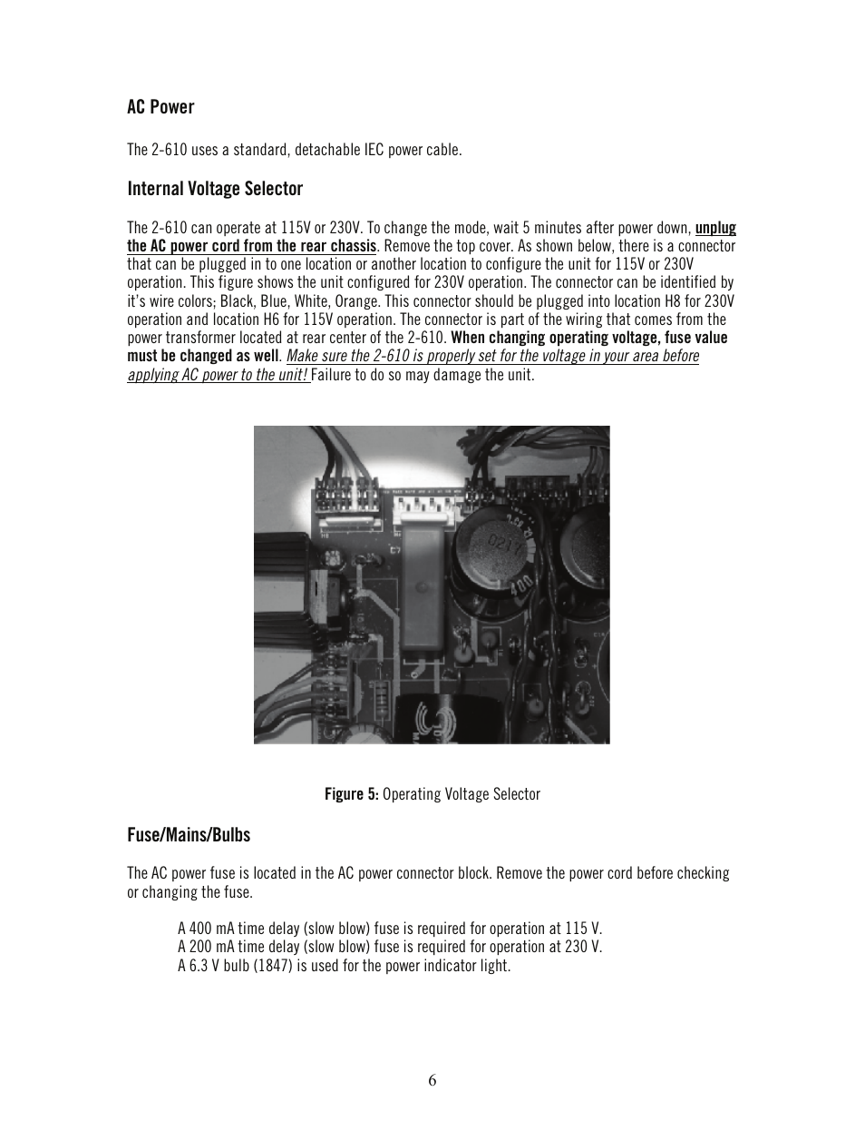 Universal Audio 2-610 Dual Channel User Manual | Page 11 / 15