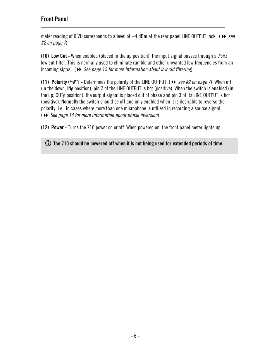 Universal Audio 710 Twin-Finity User Manual | Page 10 / 27