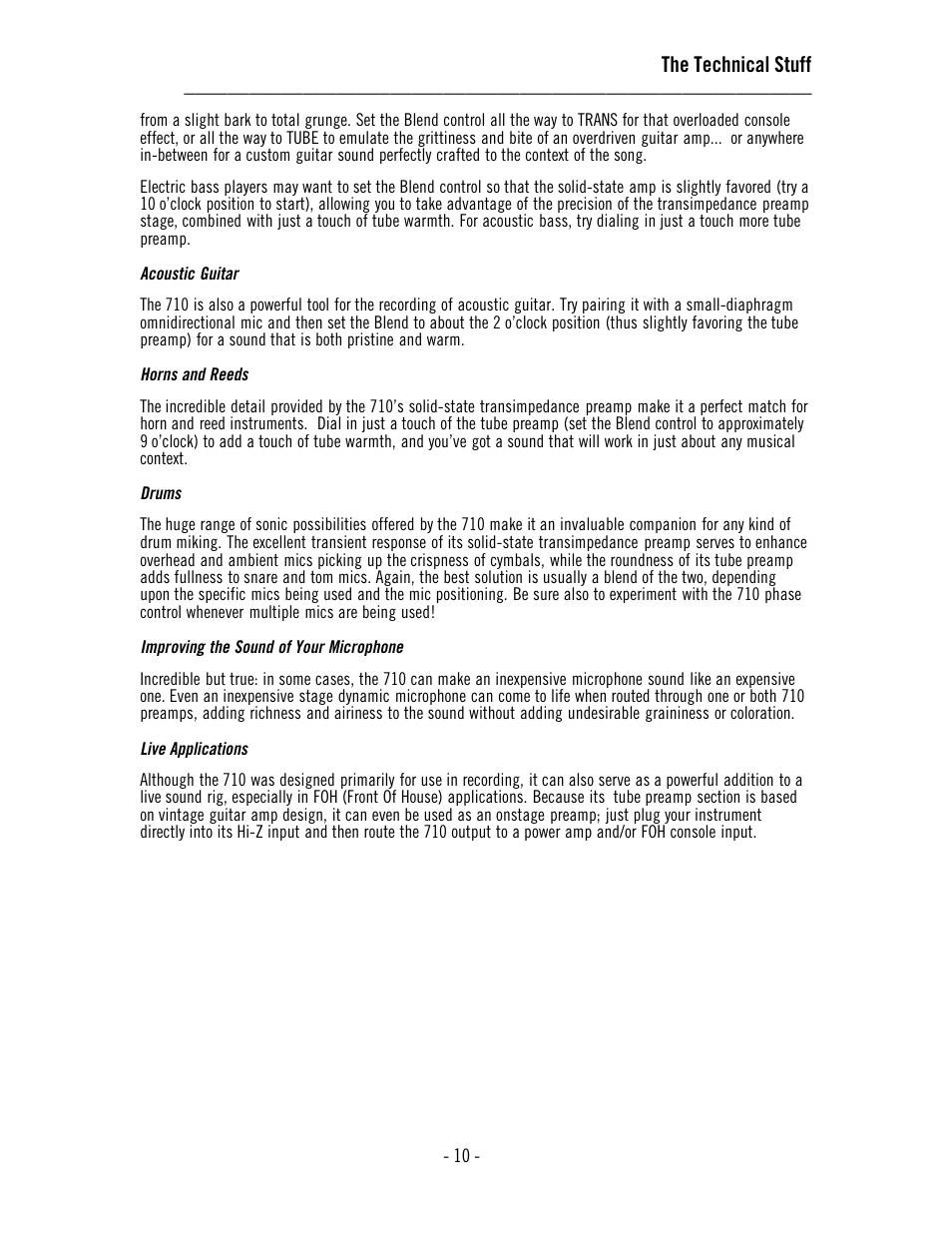 Universal Audio 710 Twin-Finity User Manual | Page 14 / 27
