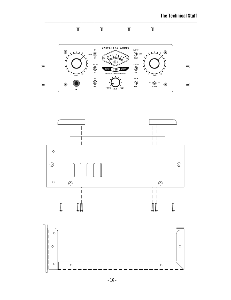 Universal Audio 710 Twin-Finity User Manual | Page 20 / 27