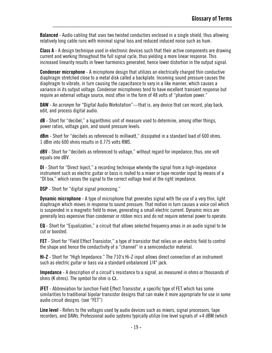 Universal Audio 710 Twin-Finity User Manual | Page 23 / 27