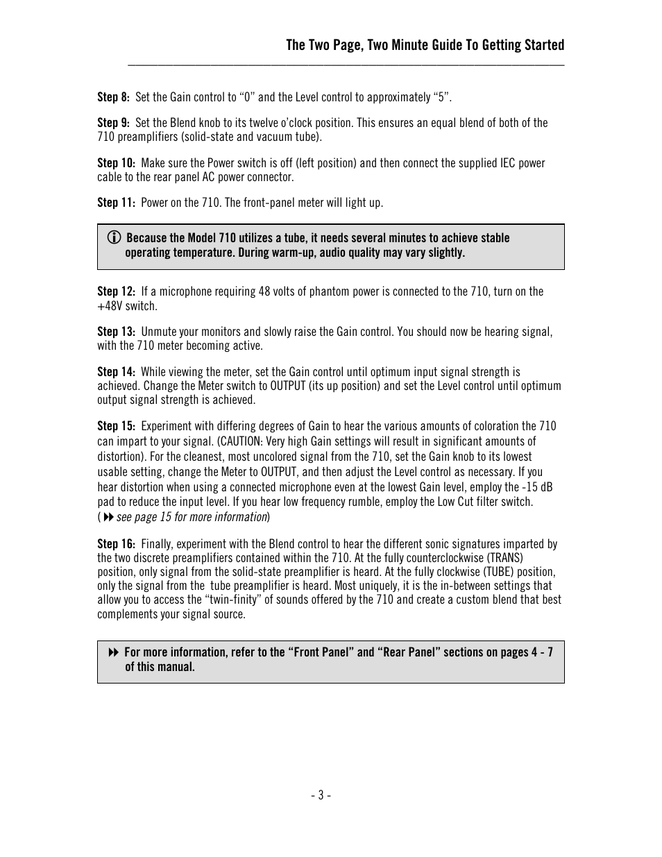 Universal Audio 710 Twin-Finity User Manual | Page 7 / 27