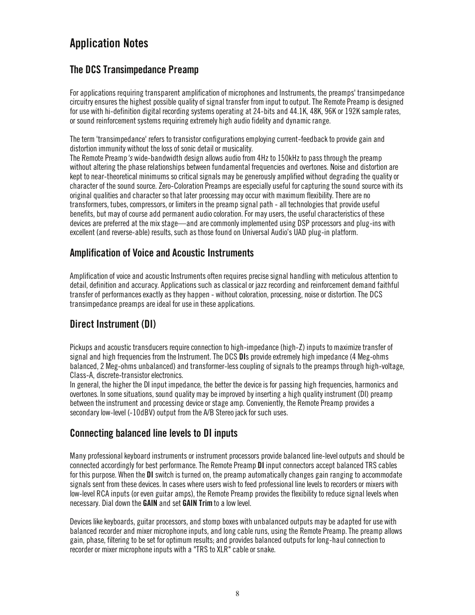 Universal Audio DCS-RP Manual User Manual | Page 13 / 19