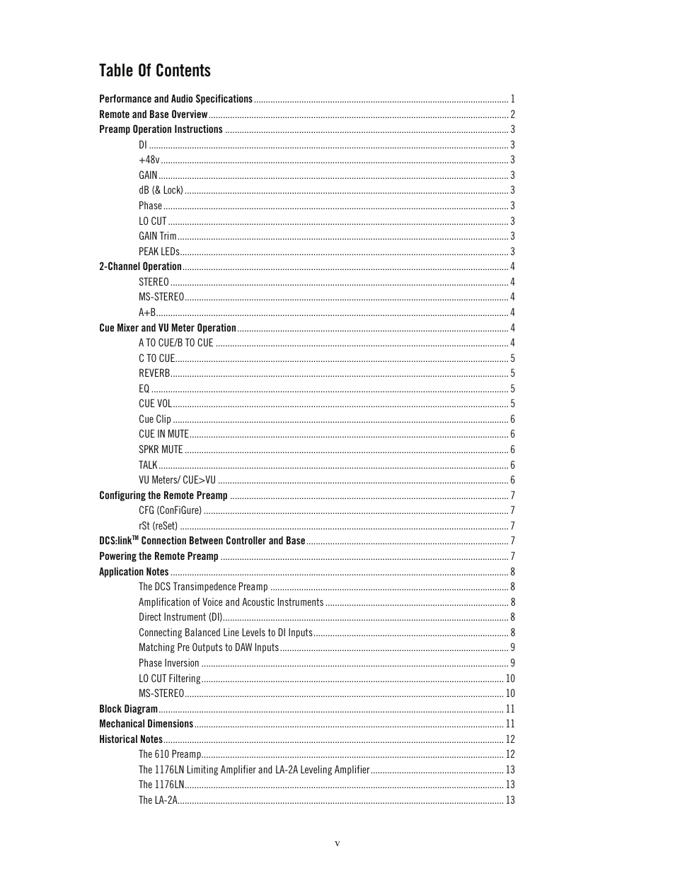 Universal Audio DCS-RP Manual User Manual | Page 5 / 19