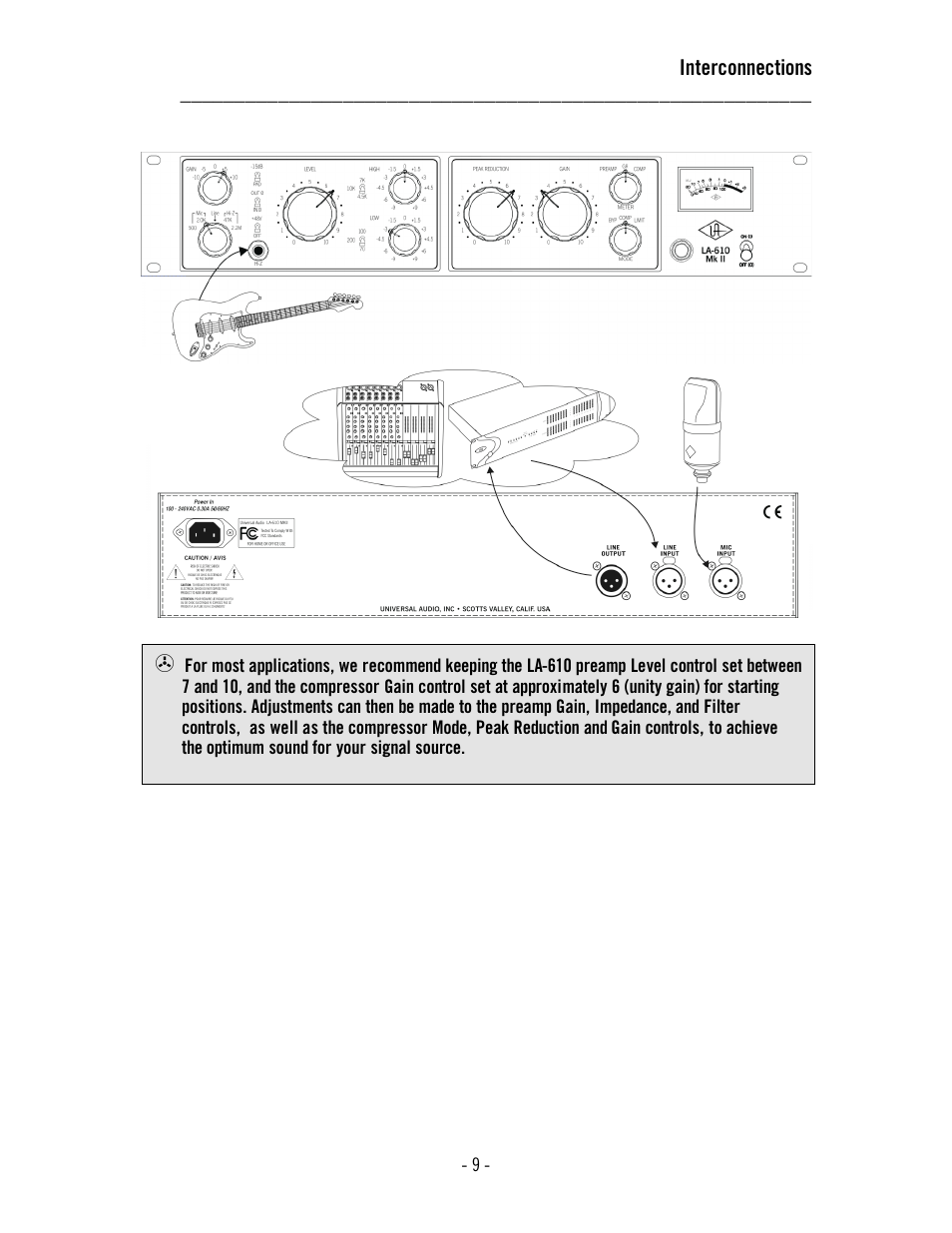 Universal Audio LA-610 Mk II User Manual | Page 13 / 37
