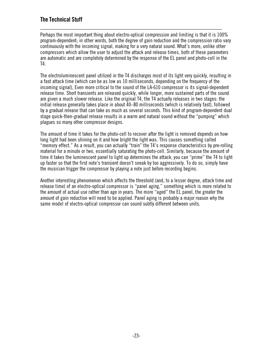 Universal Audio LA-610 Mk II User Manual | Page 27 / 37