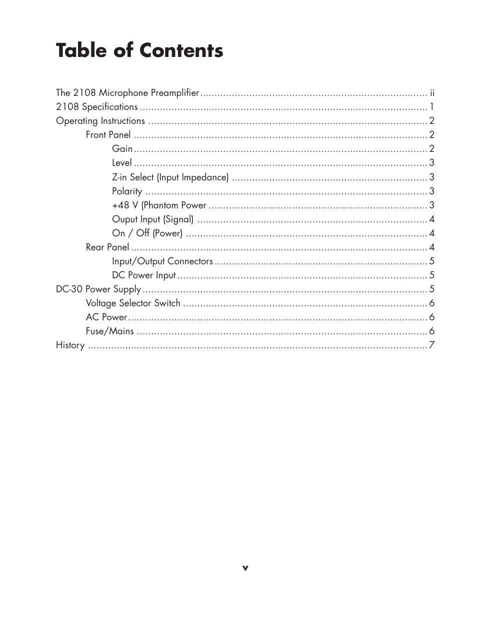 Universal Audio 2108 User Manual | Page 5 / 12