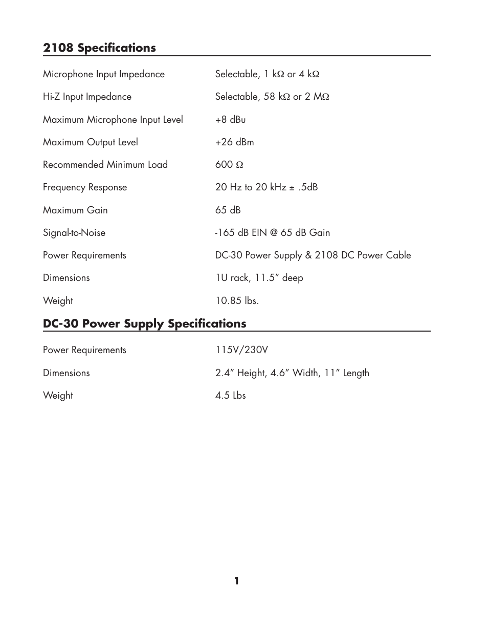 Universal Audio 2108 User Manual | Page 6 / 12