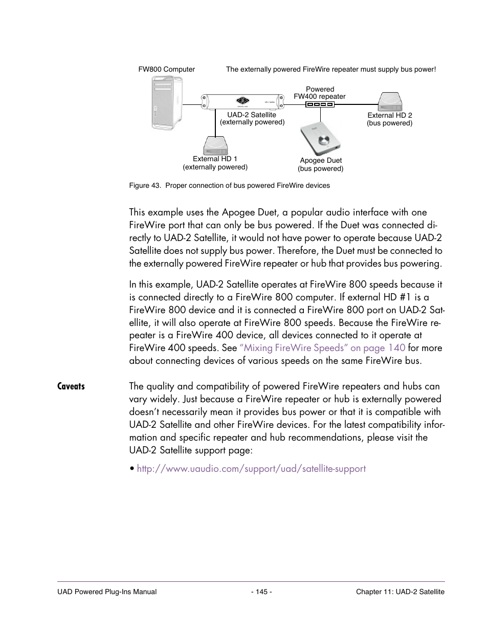 Caveats | Universal Audio UAD POWERED PLUG-INS ver.6.1 User Manual | Page 145 / 585