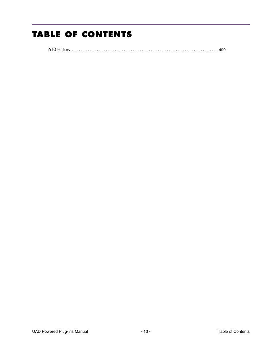 Universal Audio UAD Plug-Ins ver.7.4.2 User Manual | Page 13 / 508