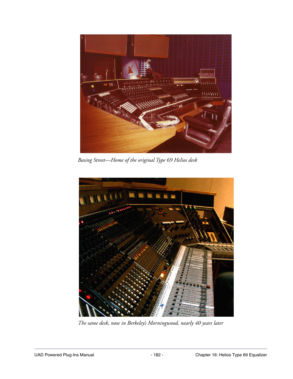 Universal Audio UAD Plug-Ins ver.7.4.2 User Manual | Page 182 / 508