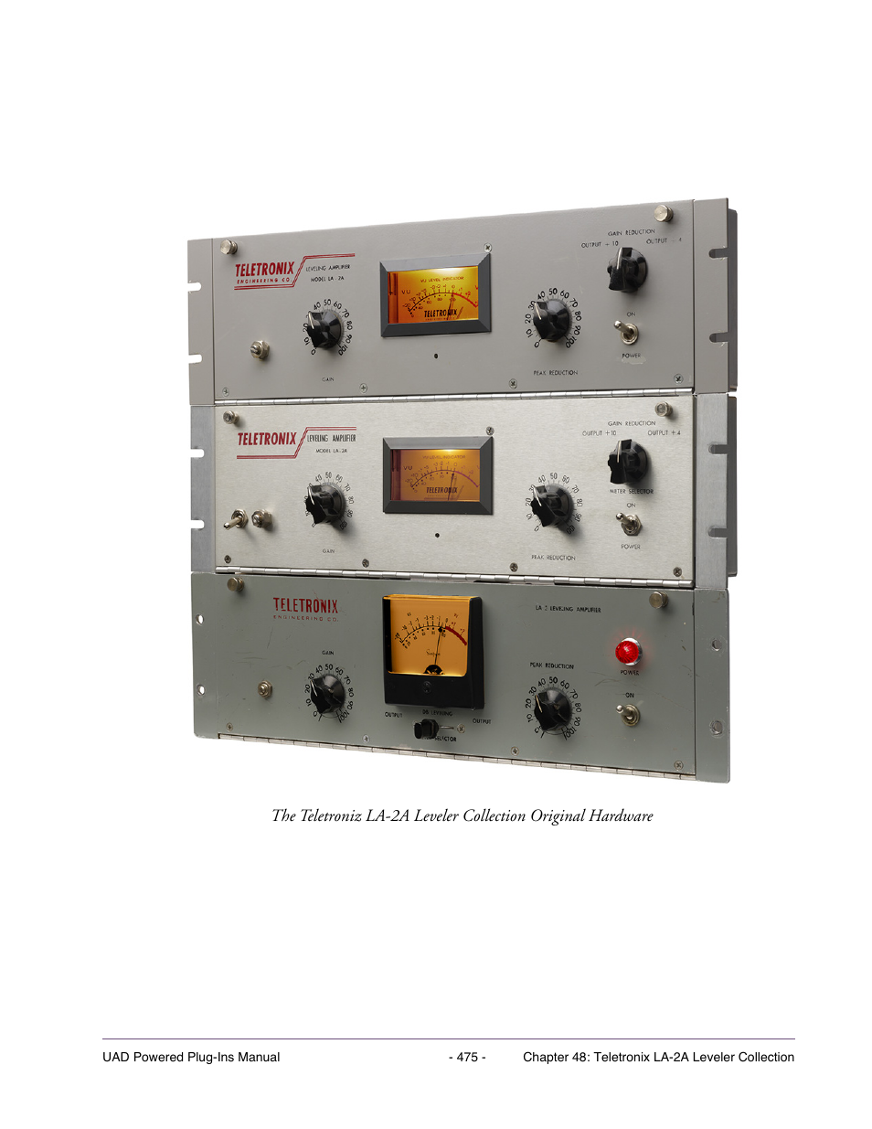 Universal Audio UAD Plug-Ins ver.7.4.2 User Manual | Page 475 / 508