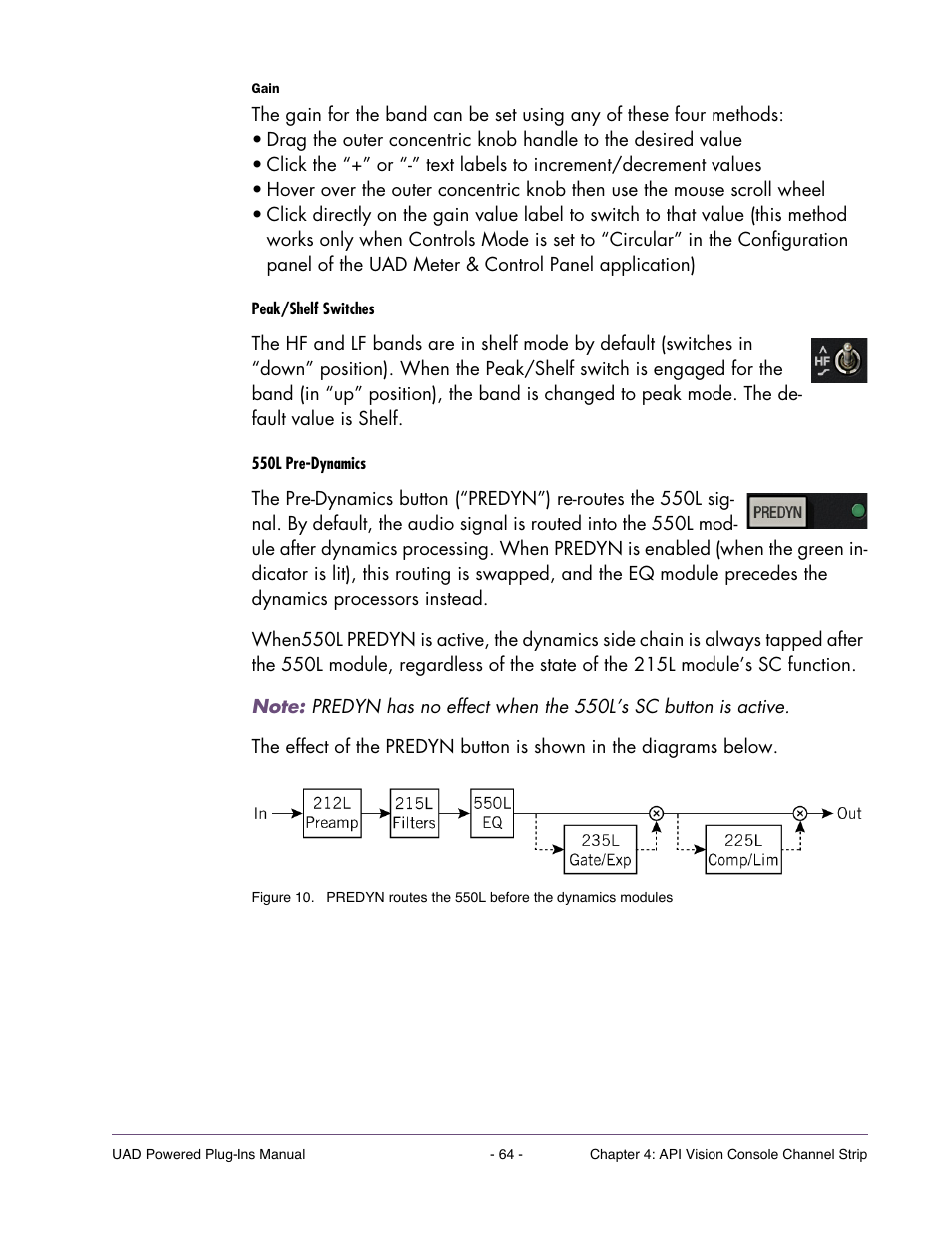 Universal Audio UAD Plug-Ins ver.7.4.2 User Manual | Page 64 / 508