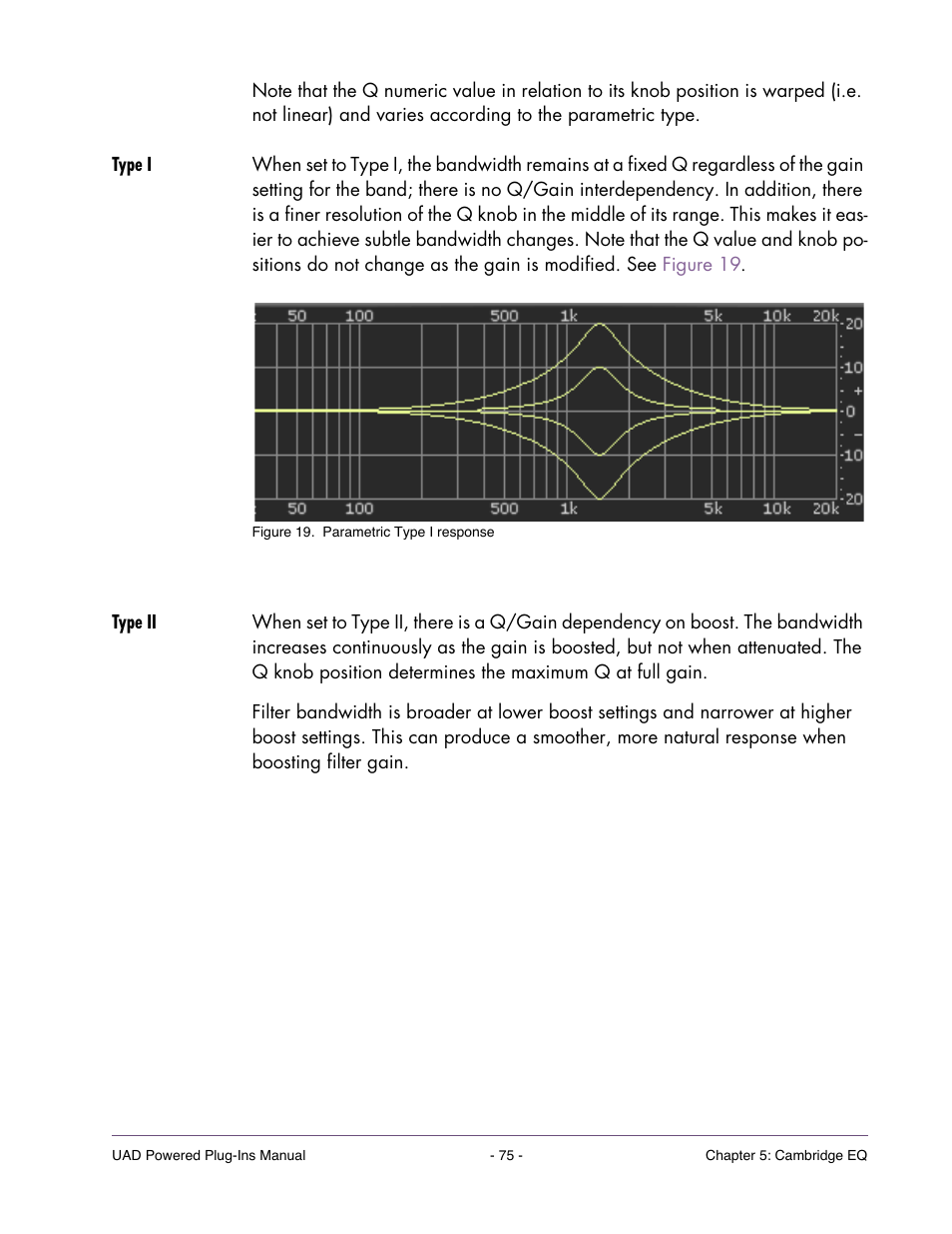 Type i, Type ii, Ated. see | Figure 19 | Universal Audio UAD Plug-Ins ver.7.4.2 User Manual | Page 75 / 508