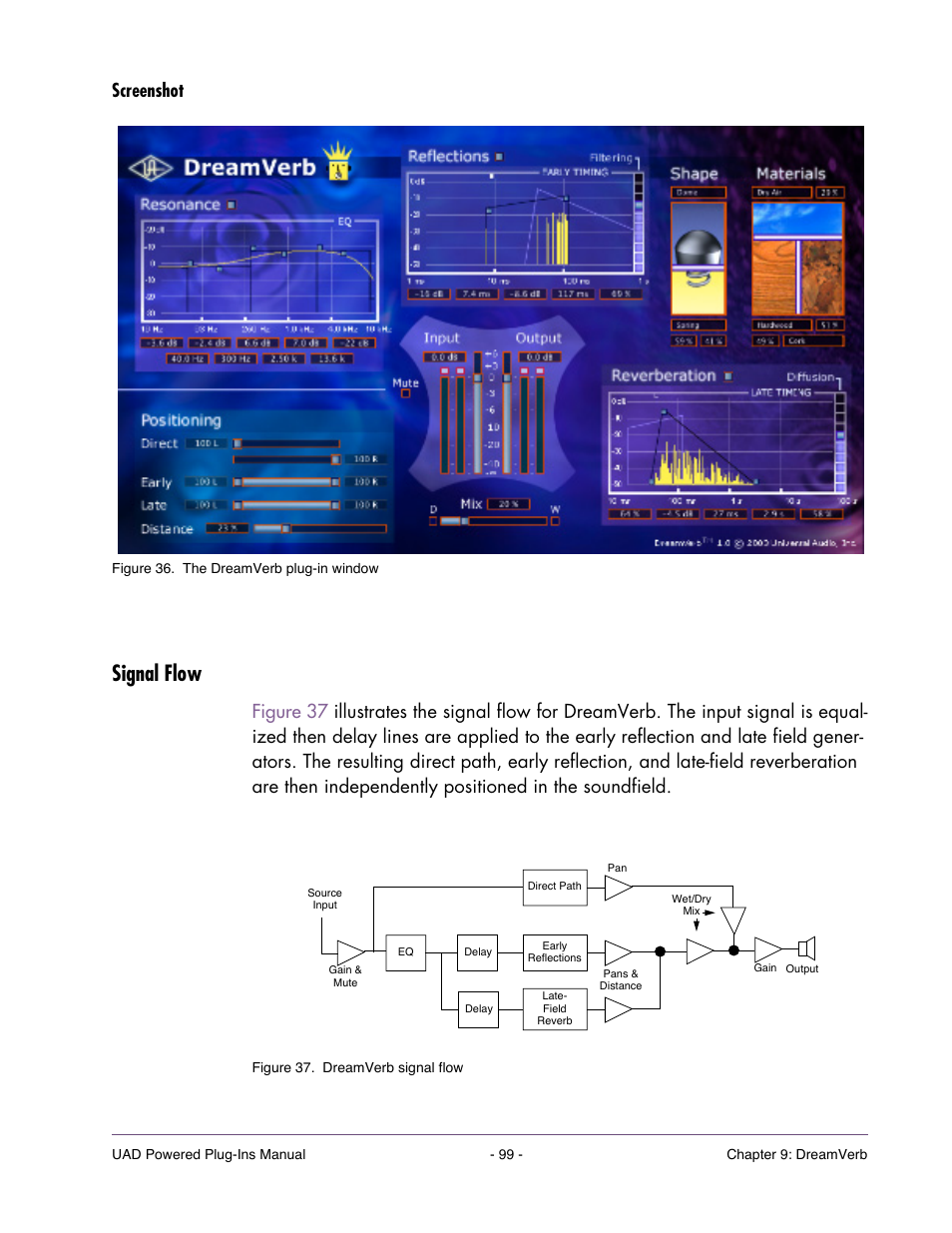 Screenshot, Signal flow | Universal Audio UAD Plug-Ins ver.7.4.2 User Manual | Page 99 / 508