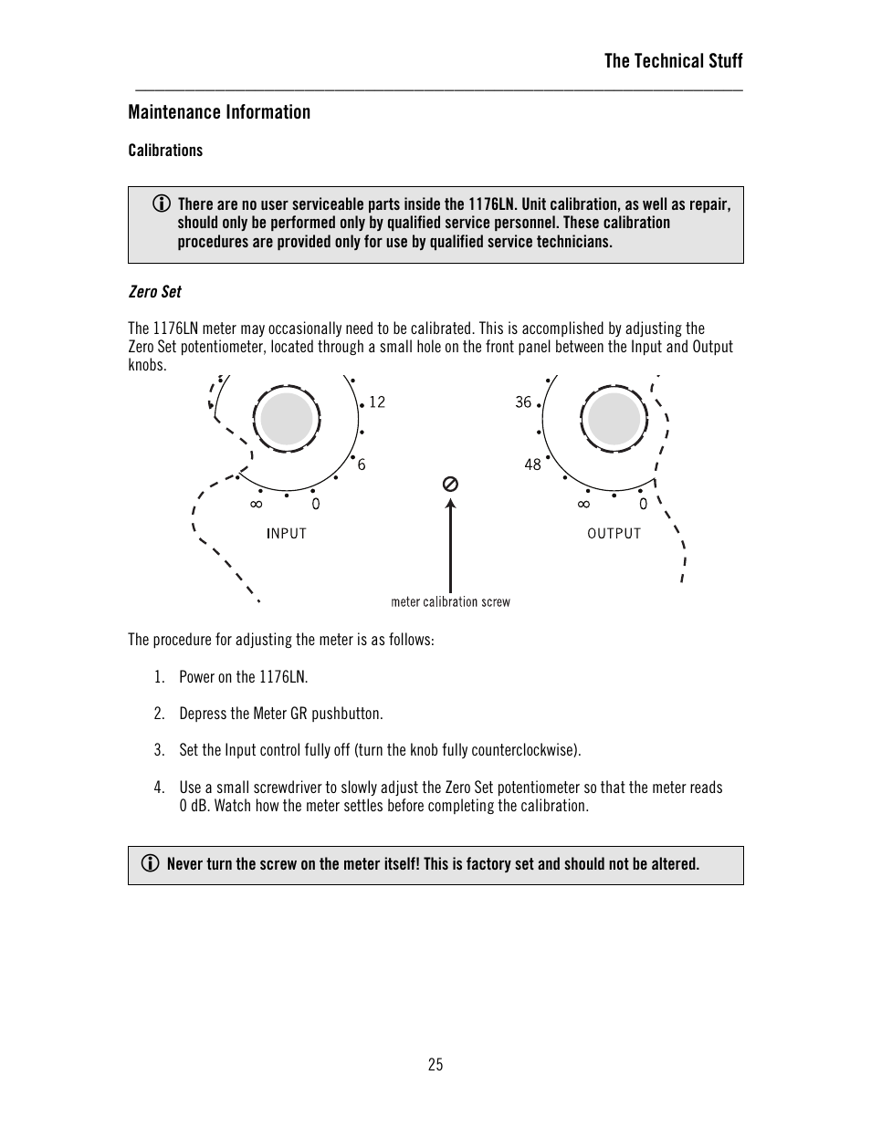 Universal Audio 1176LN Solid-State User Manual | Page 25 / 39