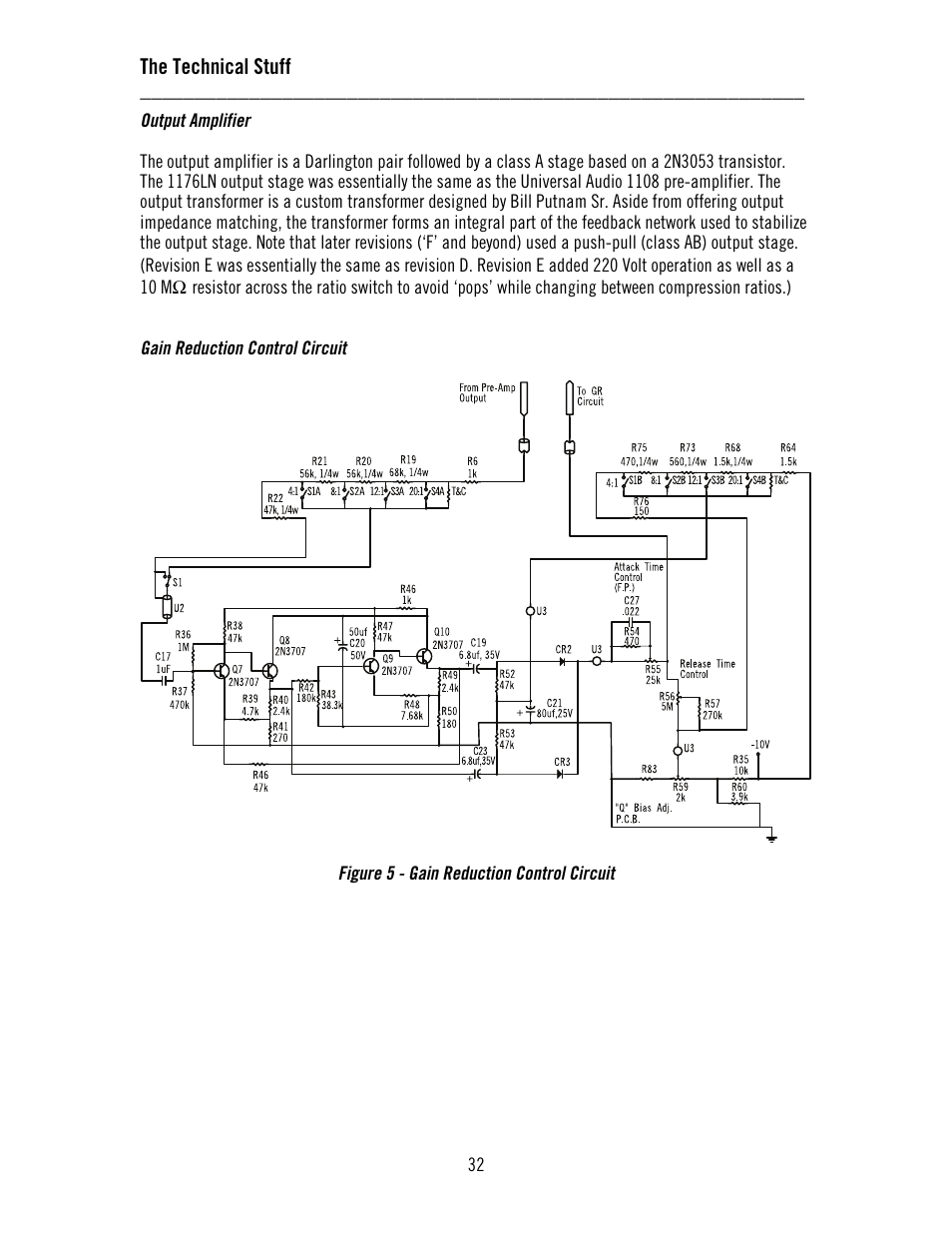 Universal Audio 1176LN Solid-State User Manual | Page 32 / 39