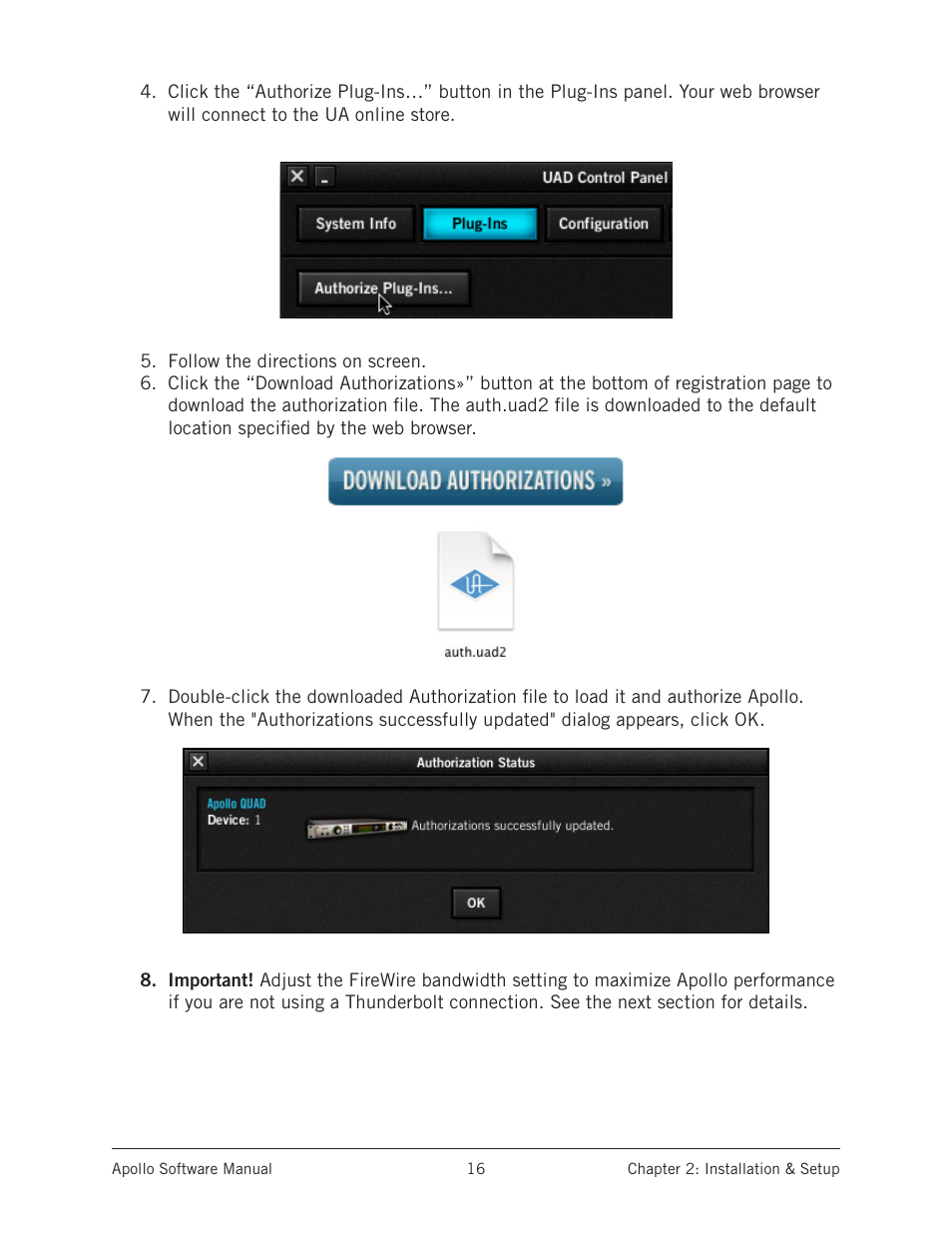 Universal Audio Apollo Software User Manual | Page 16 / 151