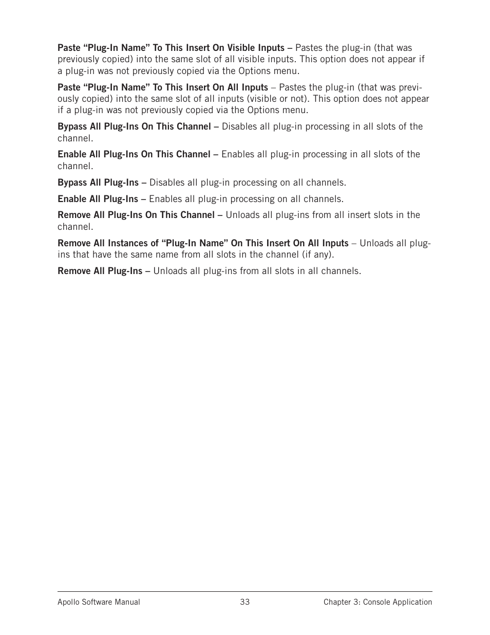 Universal Audio Apollo Software User Manual | Page 33 / 151