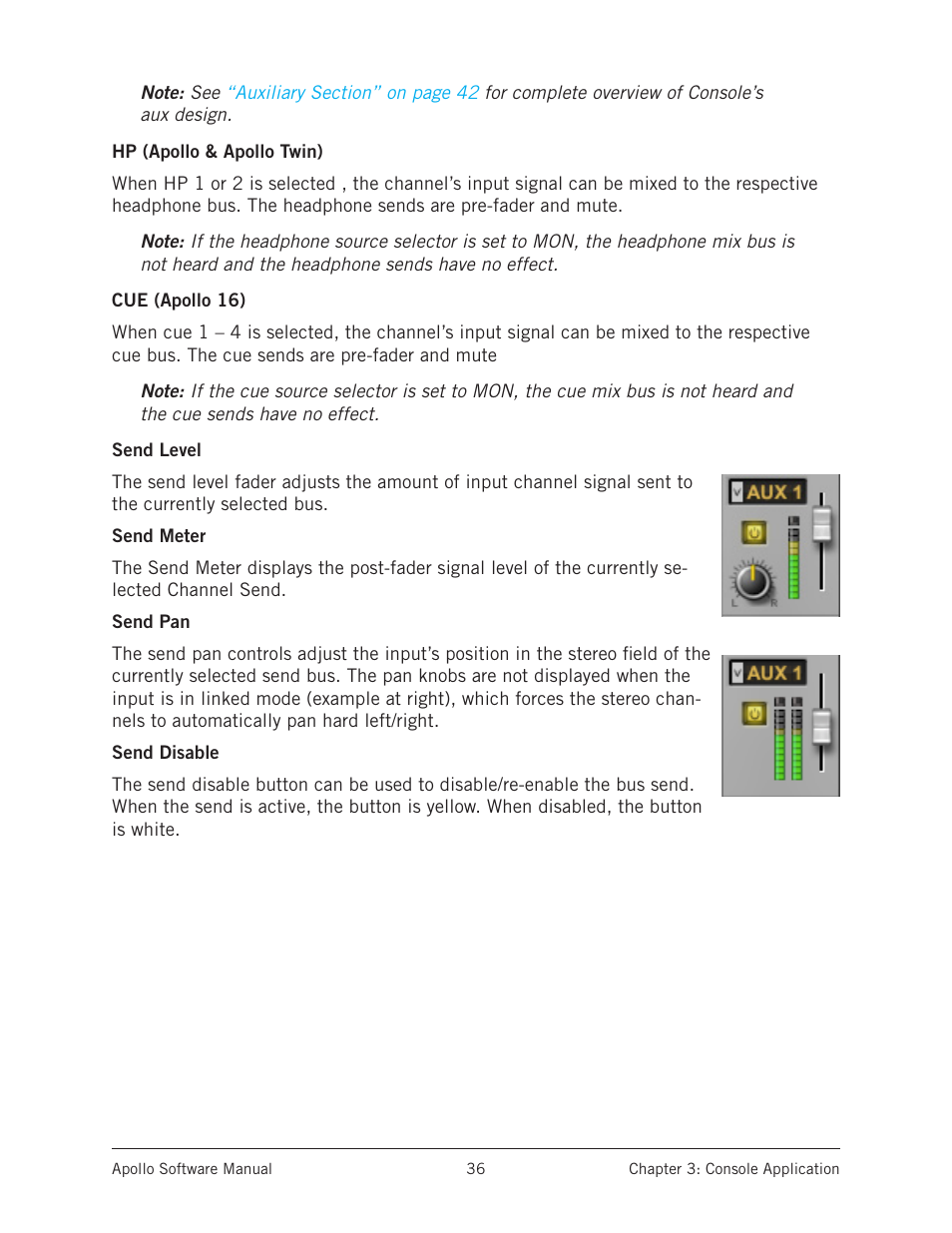 Universal Audio Apollo Software User Manual | Page 36 / 151