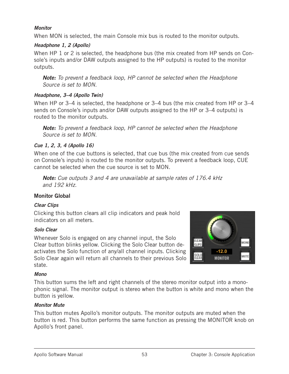 Universal Audio Apollo Software User Manual | Page 53 / 151