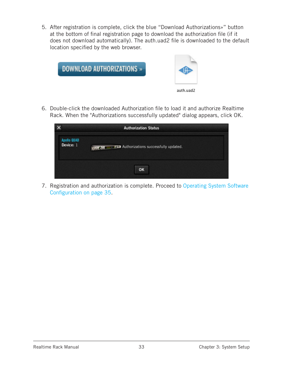 Universal Audio Realtime Rack User Manual | Page 33 / 155