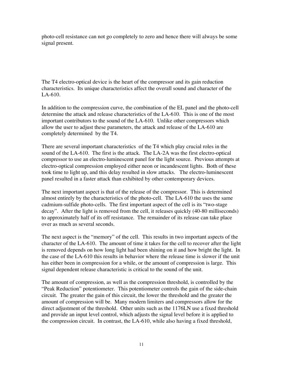 Universal Audio LA-610 Channel Strip User Manual | Page 16 / 20