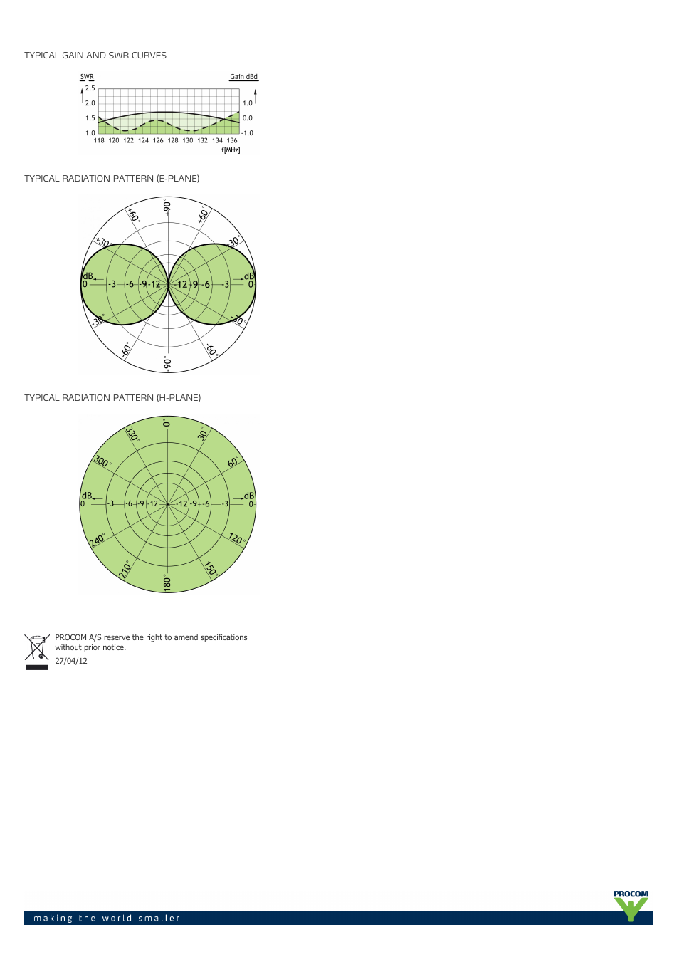 Procom CXL 3-1LW User Manual | Page 2 / 2