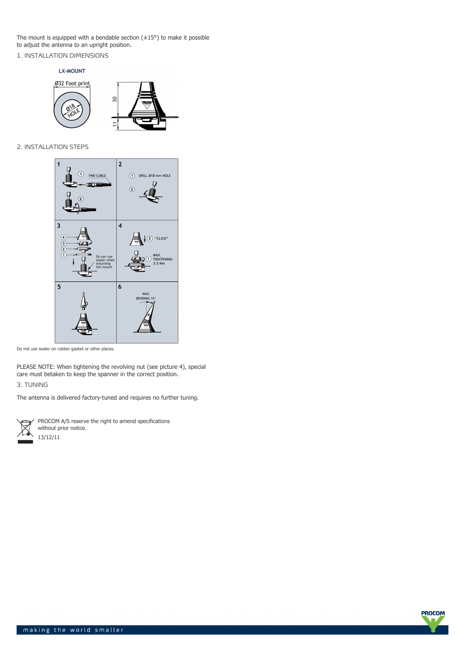 Procom MU 901-1801-umts-lx User Manual | Page 2 / 2