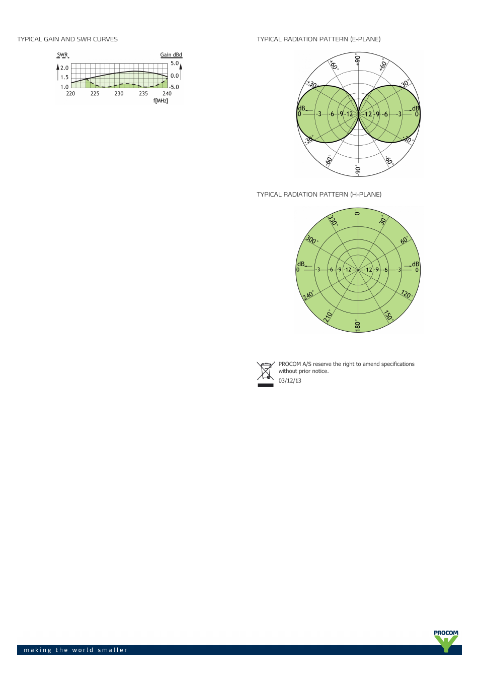 Procom CXL 230-1-DAB User Manual | Page 2 / 2