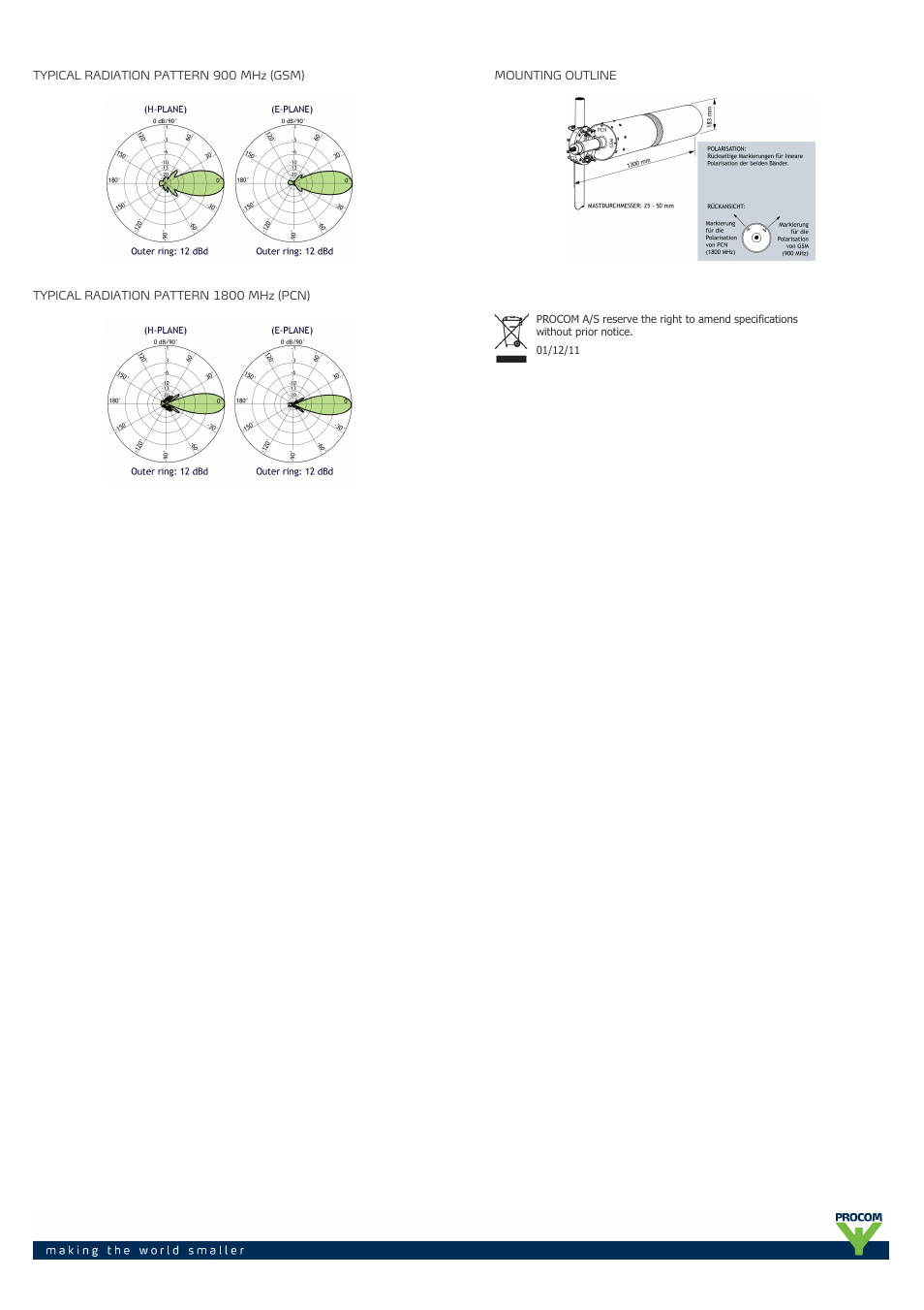 Procom R-900-1800-12-14 User Manual | Page 2 / 2